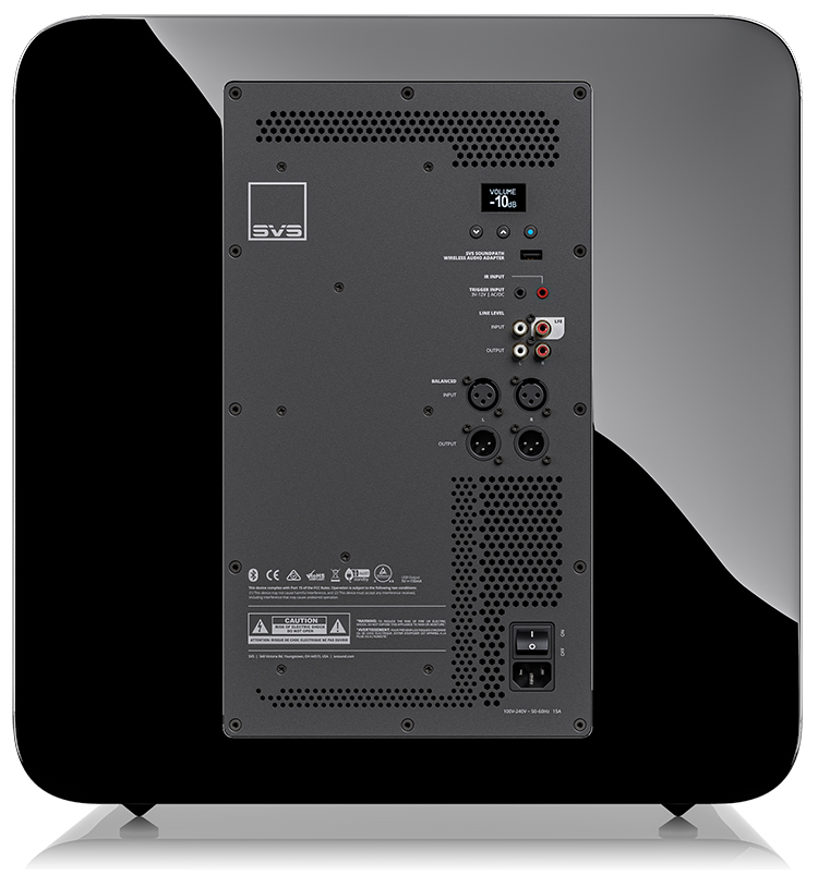 SVS SB17-Ultra R|Evolution Subwoofer Back View