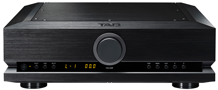 TAD-C1000 Preamplifier (Black Finish) Front View