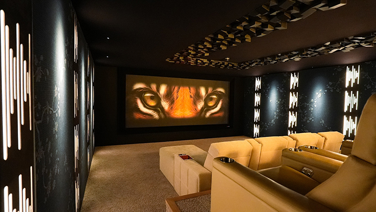 Pulse Cinema home theater in United Kingdom Interior View