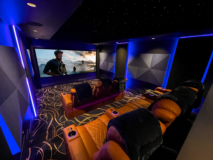 Sydney Hi Fi Mona Vale home theater in Australia Interior View