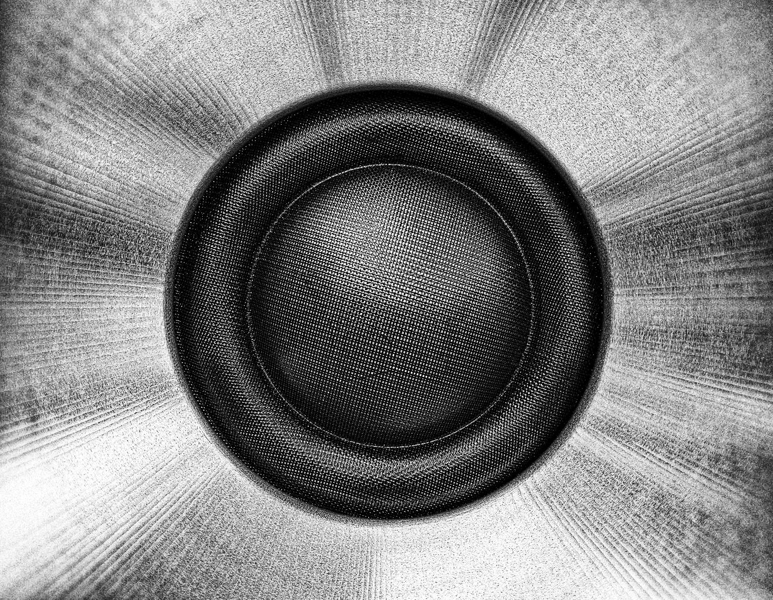 Digital black and white illustration rendering of the YG Acoustics Carmel 3 Floor-standing Speaker Tweeter Silver Color Finish Digital black and white illustration rendering of the YG Acoustics Carmel 3 Floor-standing Speaker Tweeter Silver Color Finish