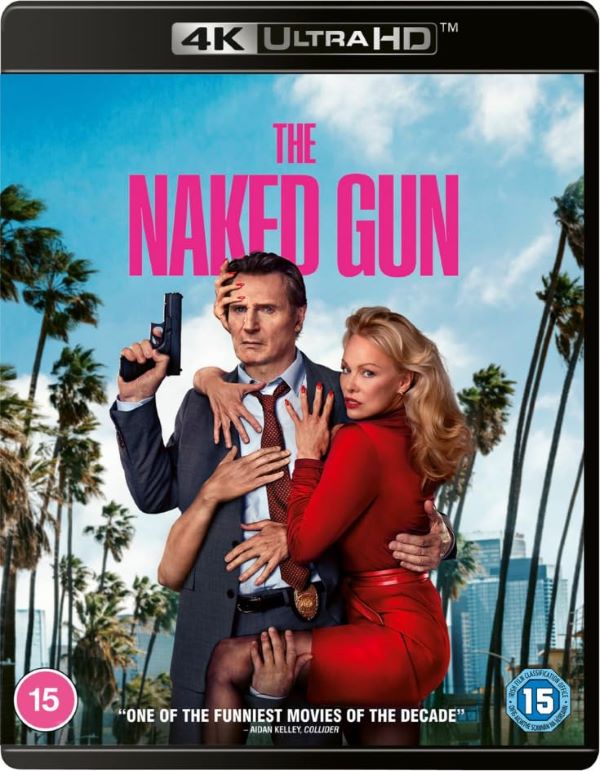 4K Ultra HD movie poster cover of The Naked Gun