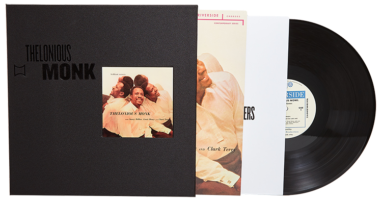 LP music album artwork side view of Brilliant Corners by Thelonious Monk