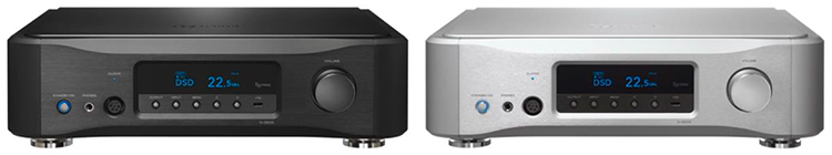 Esoteric N-05XE Network DAC Preamplifiers Black and Silver Color Finishes