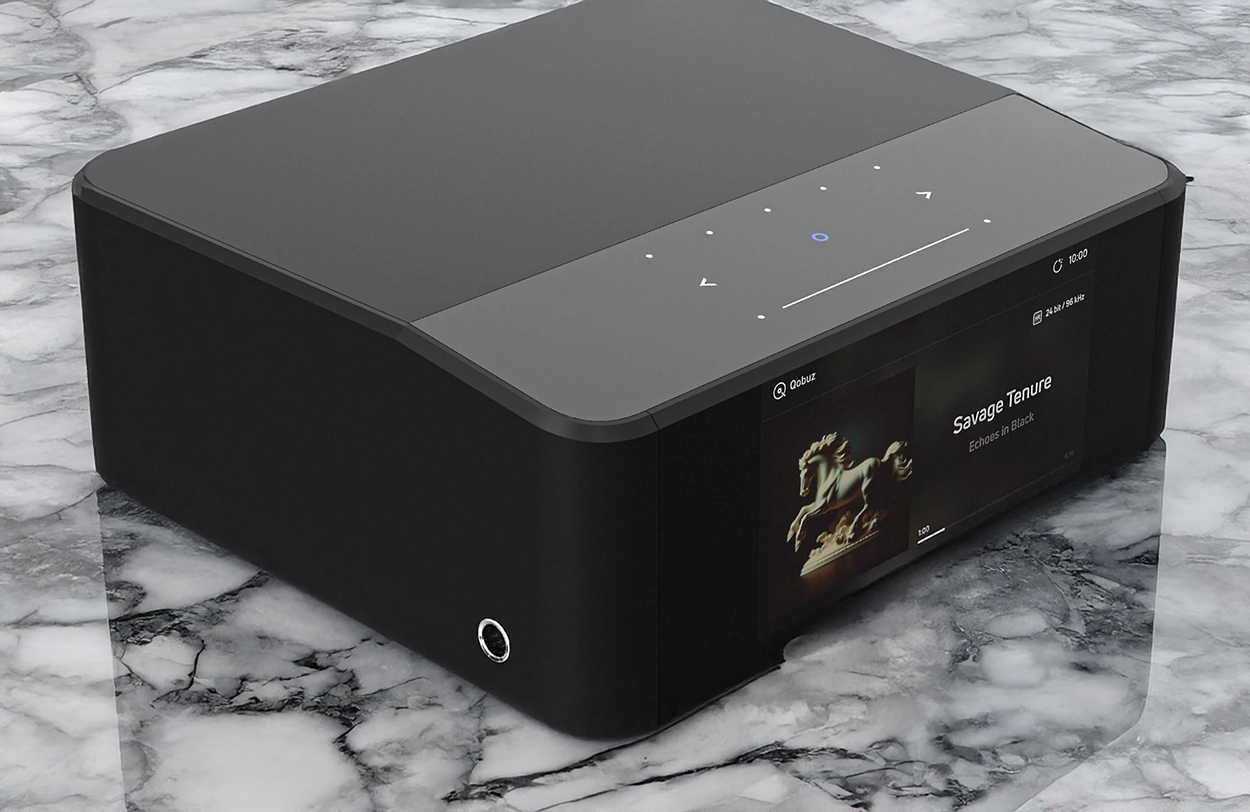 Bluesound Node Icon Music Streamer Front Side Angle View Bluesound Node Icon Music Streamer Front Side Angle View