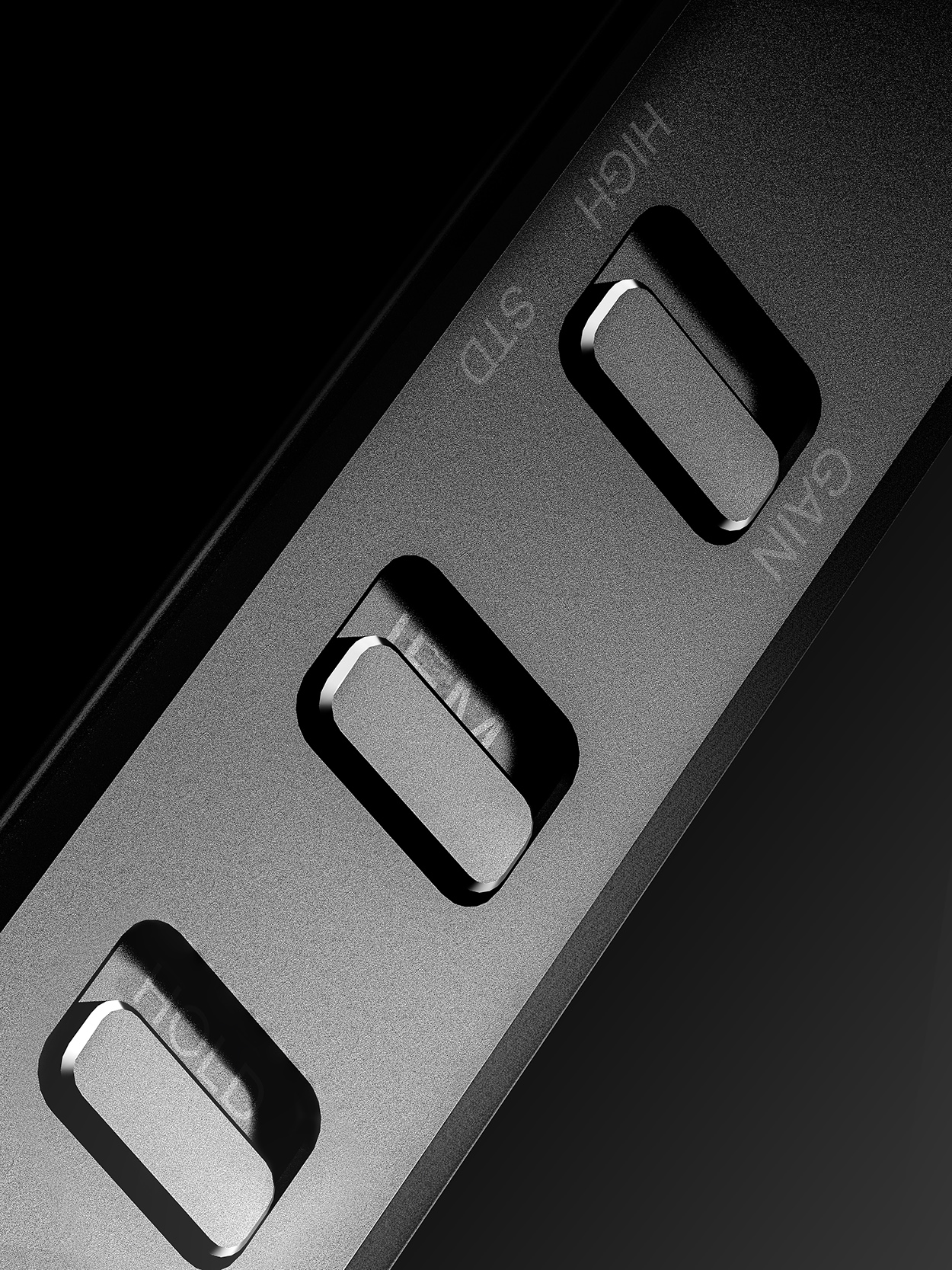 Questyle SIGMA Portable DAC and Headphone Amp Buttons Detailed Close-up View Questyle SIGMA Portable DAC and Headphone Amp Buttons Detailed Close-up View