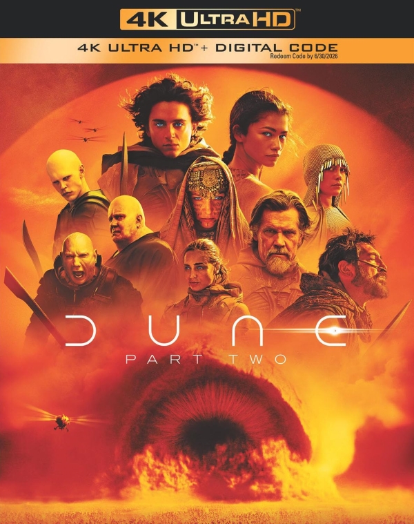 Dune: Part Two 4K Ultra HD movie cover