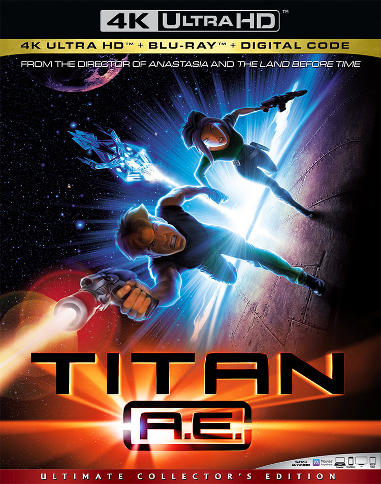 Titan: AE movie cover - 4K Ultra HD Ultimate Collector's Edition