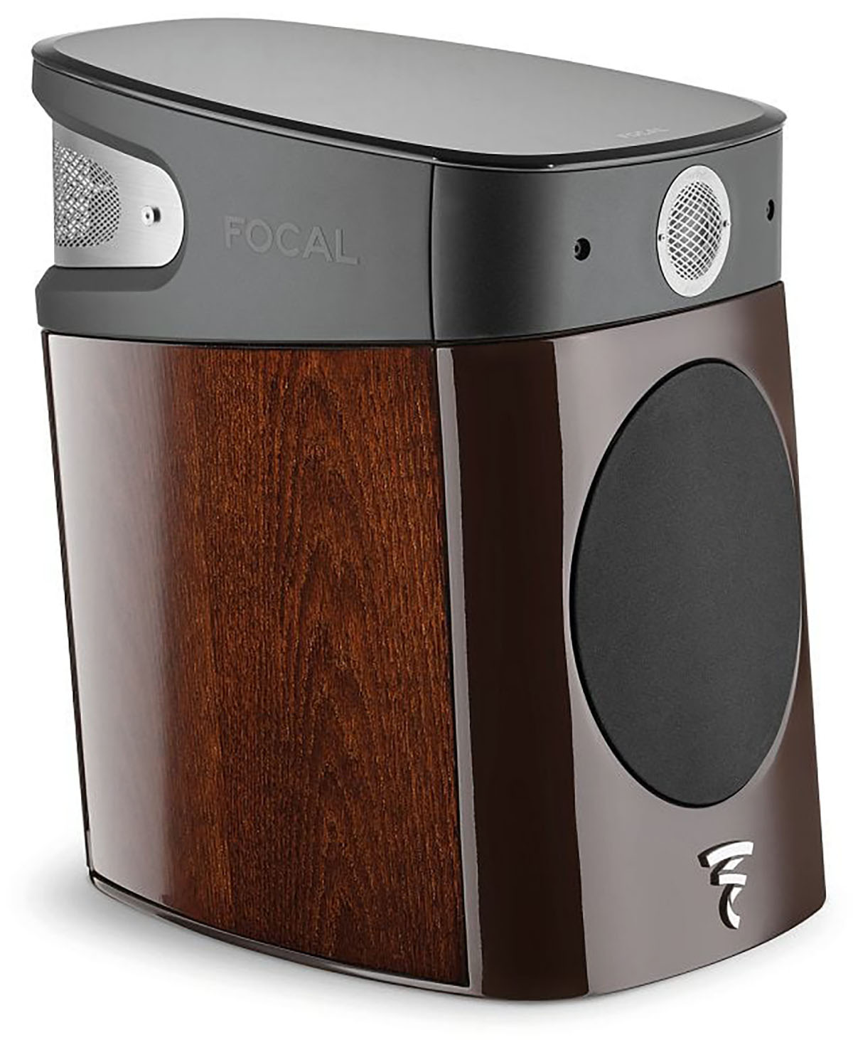 Focal Sopra N°1 Bookshelf Loudspeaker Side Angle View Focal Sopra N°1 Bookshelf Loudspeaker Side Angle View