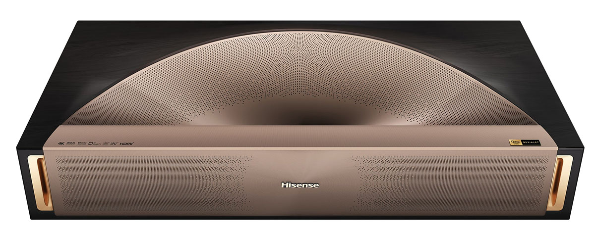 Hisense L9Q Tri-Laser UST Projector Top View Hisense L9Q Tri-Laser UST Projector Top View