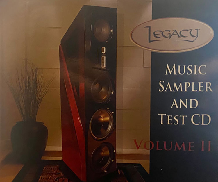 Legacy Audio Music Sampler and Test CD Volume II