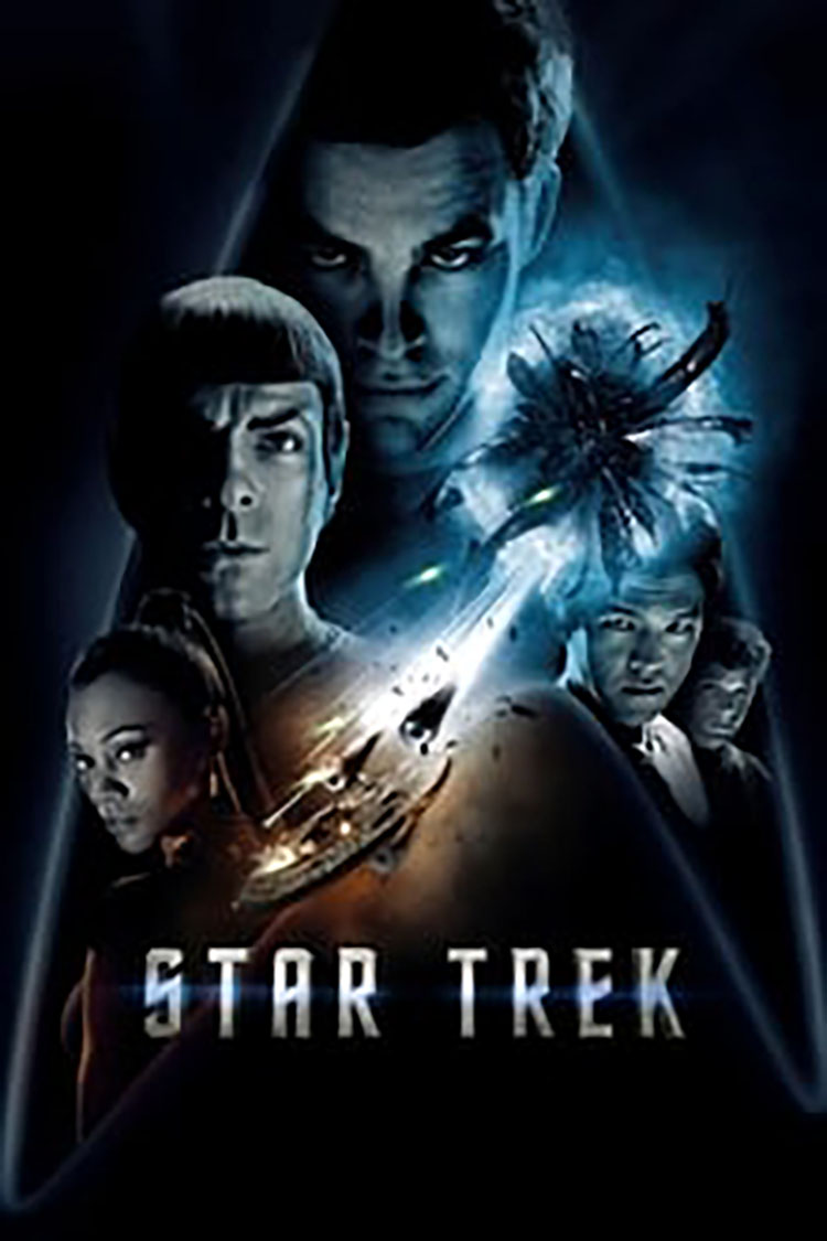 Star Trek (2009) film poster front cover