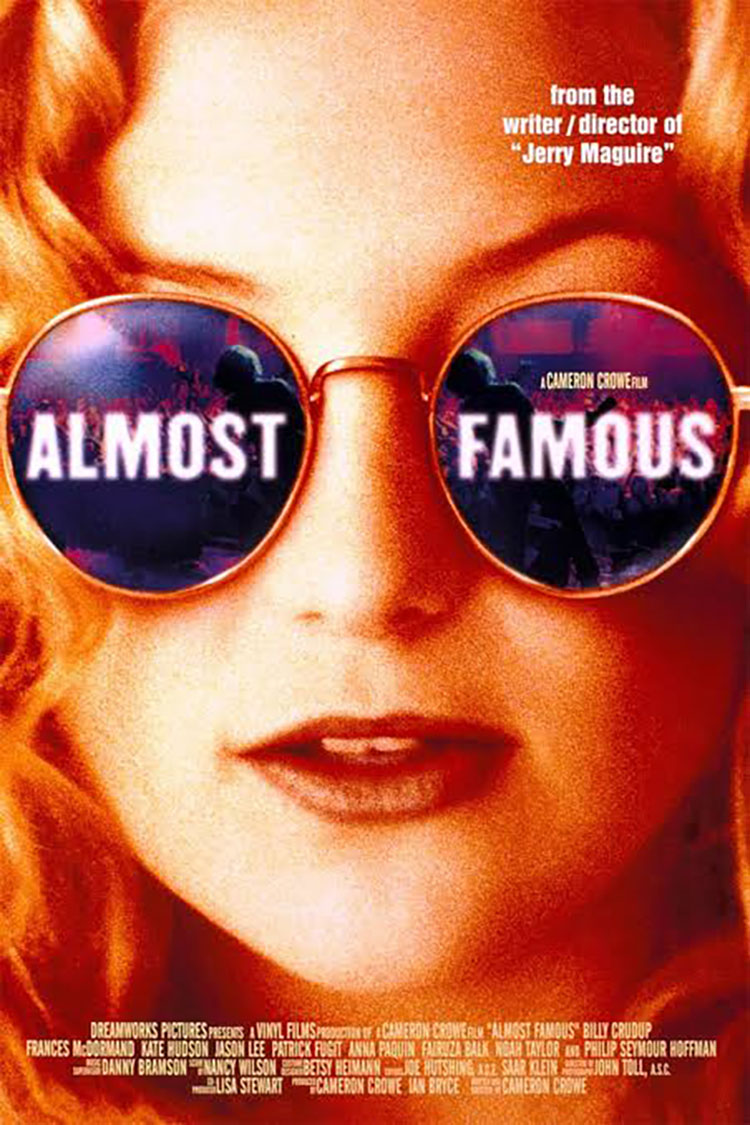 Almost Famous movie front cover