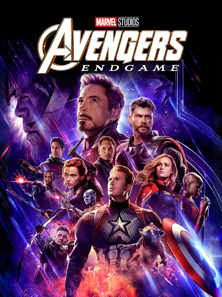 Avengers: End Game (Disney+ Streaming) film cover