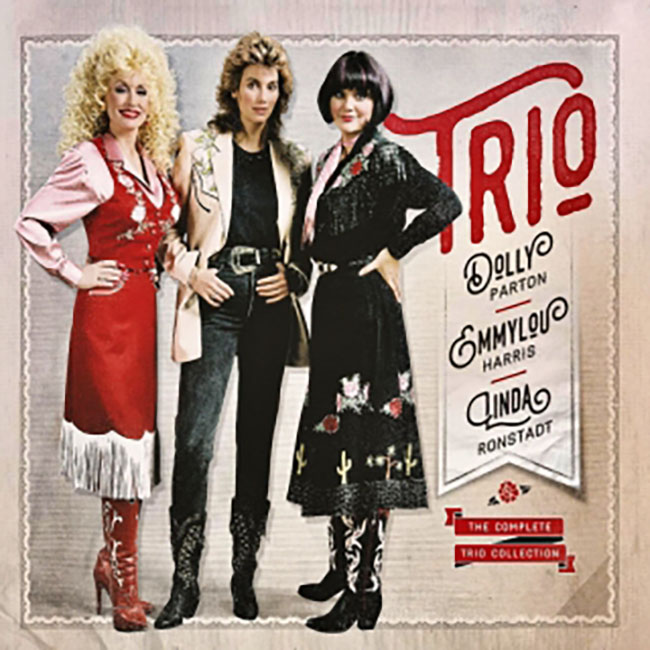 Dolly Parton, Emmylou Harris, and Linda Ronstadt