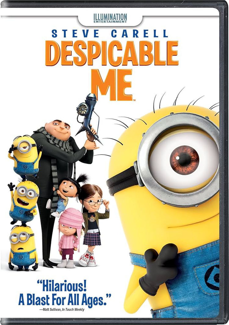 Despicable Me movie front cover