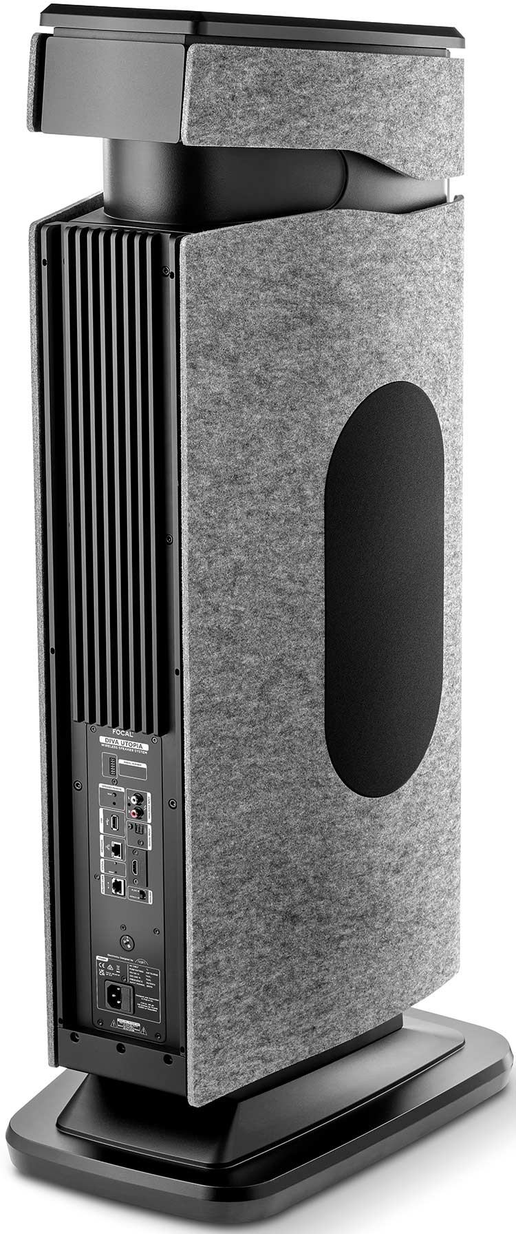 Focal DIVA UTOPIA wireless hi-fi loudspeaker Rear Angle View