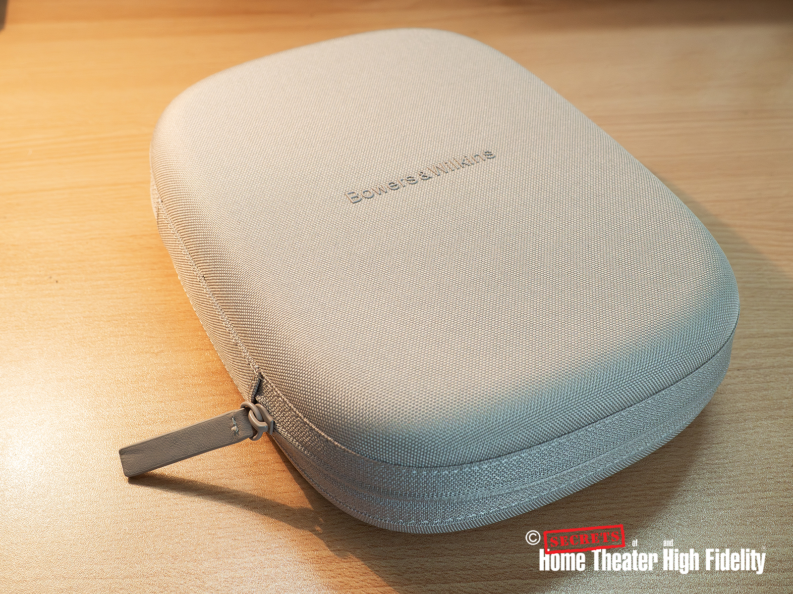 Bowers & Wilkins Px8 S2 Over-Ear Noise-Canceling Headphones compact, zippered cloth traveling case Bowers & Wilkins Px8 S2 Over-Ear Noise-Canceling Headphones compact, zippered cloth traveling case