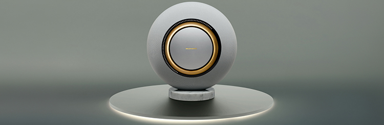 Marantz Horizon Wireless Speaker Moon Ray Finish Front View