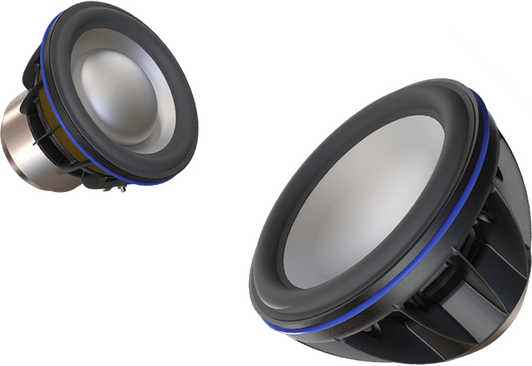 Vivid Audio Moya M1 Ultra-premium Loudspeaker Drivers Angle View