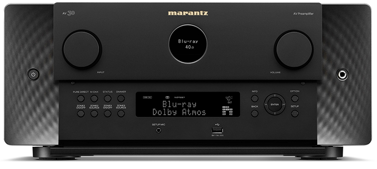 Marantz AV 30 11.4-channel AV Preamplifier Front View