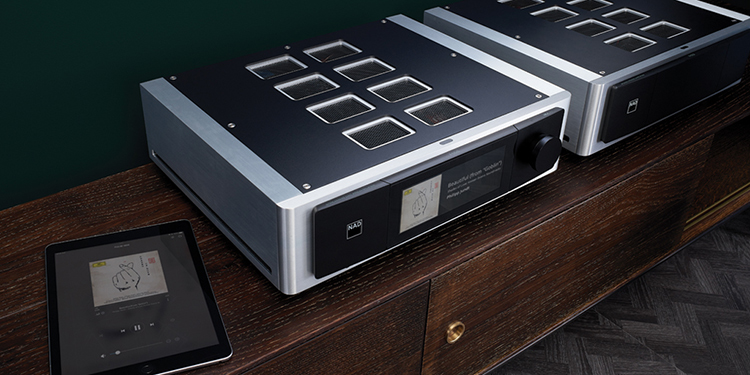 NAD Masters M66 BluOS Streaming DAC-Preamplifier Top View
