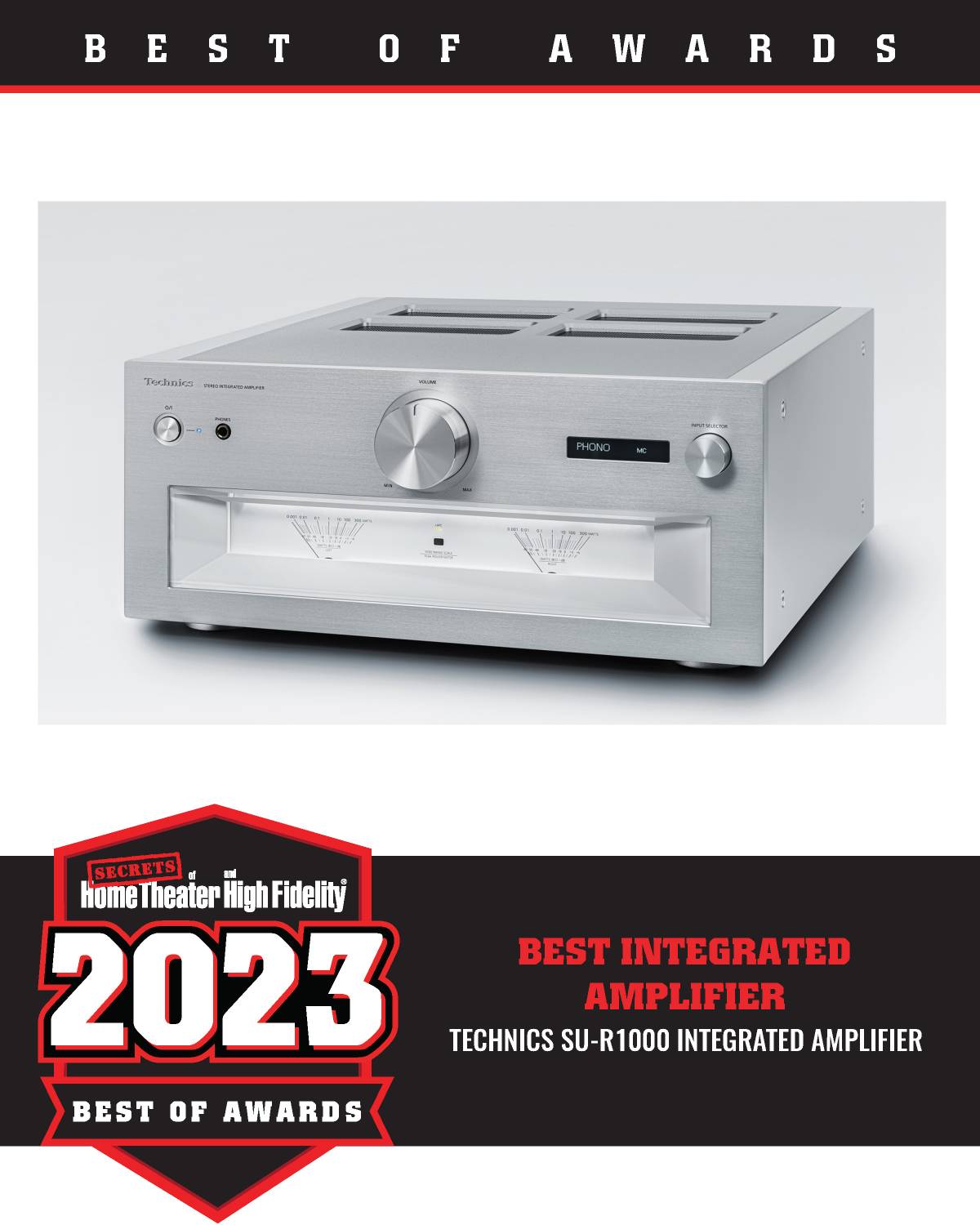Technics SU-R1000 Integrated Amplifier