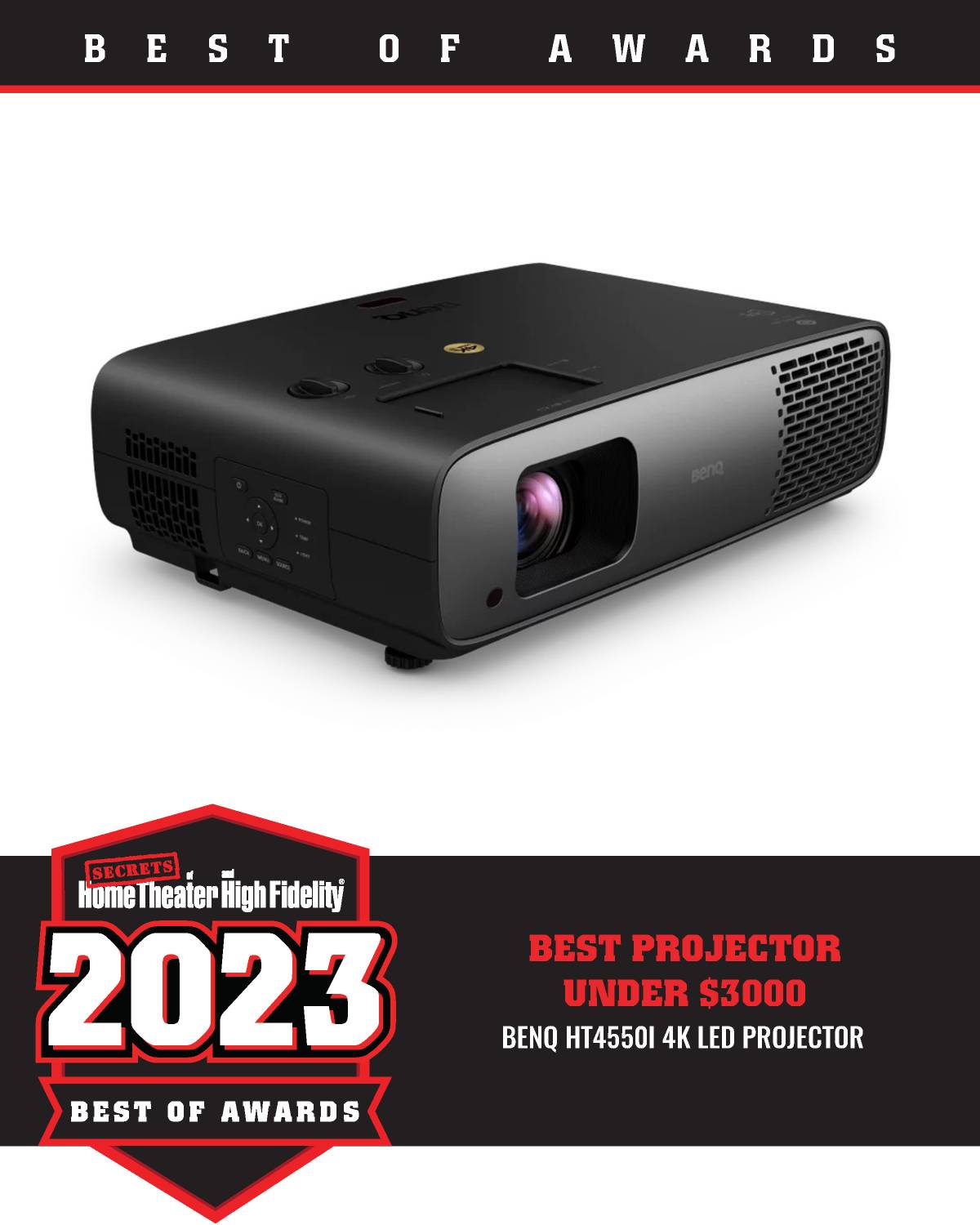 BenQ HT4550i 4K LED Projector