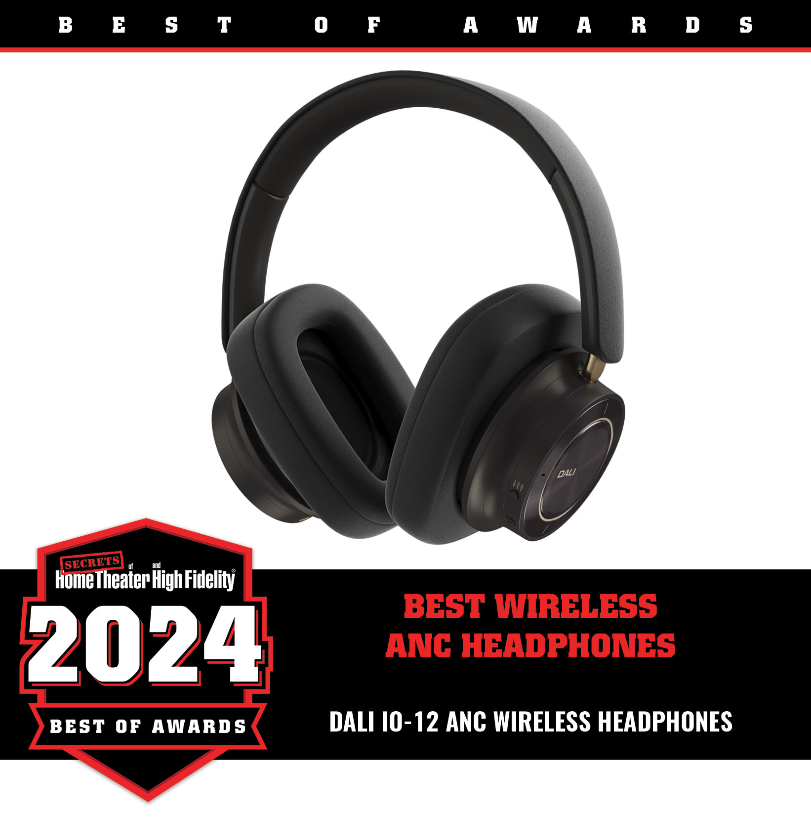 DALI IO-12 ANC Wireless Headphones Best of Year Award