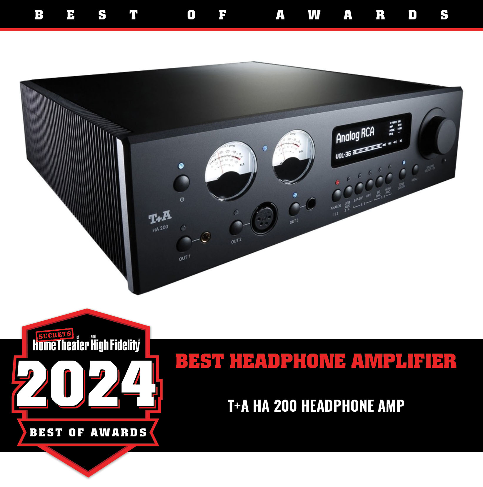 T+A HA 200 Headphone Amp Best of Year Award
