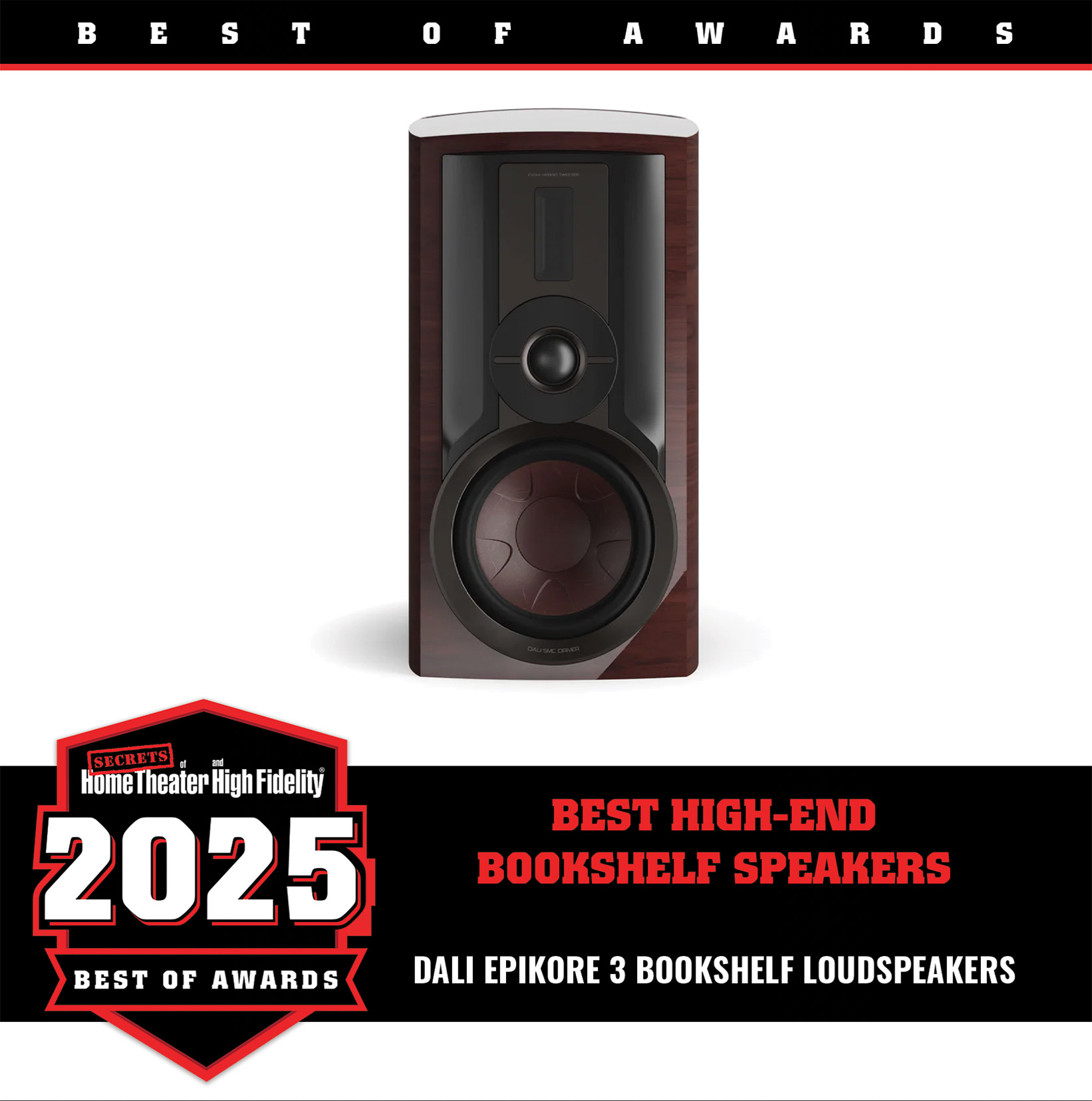 DALI Epikore 3 Bookshelf Loudspeakers Best of Year Award