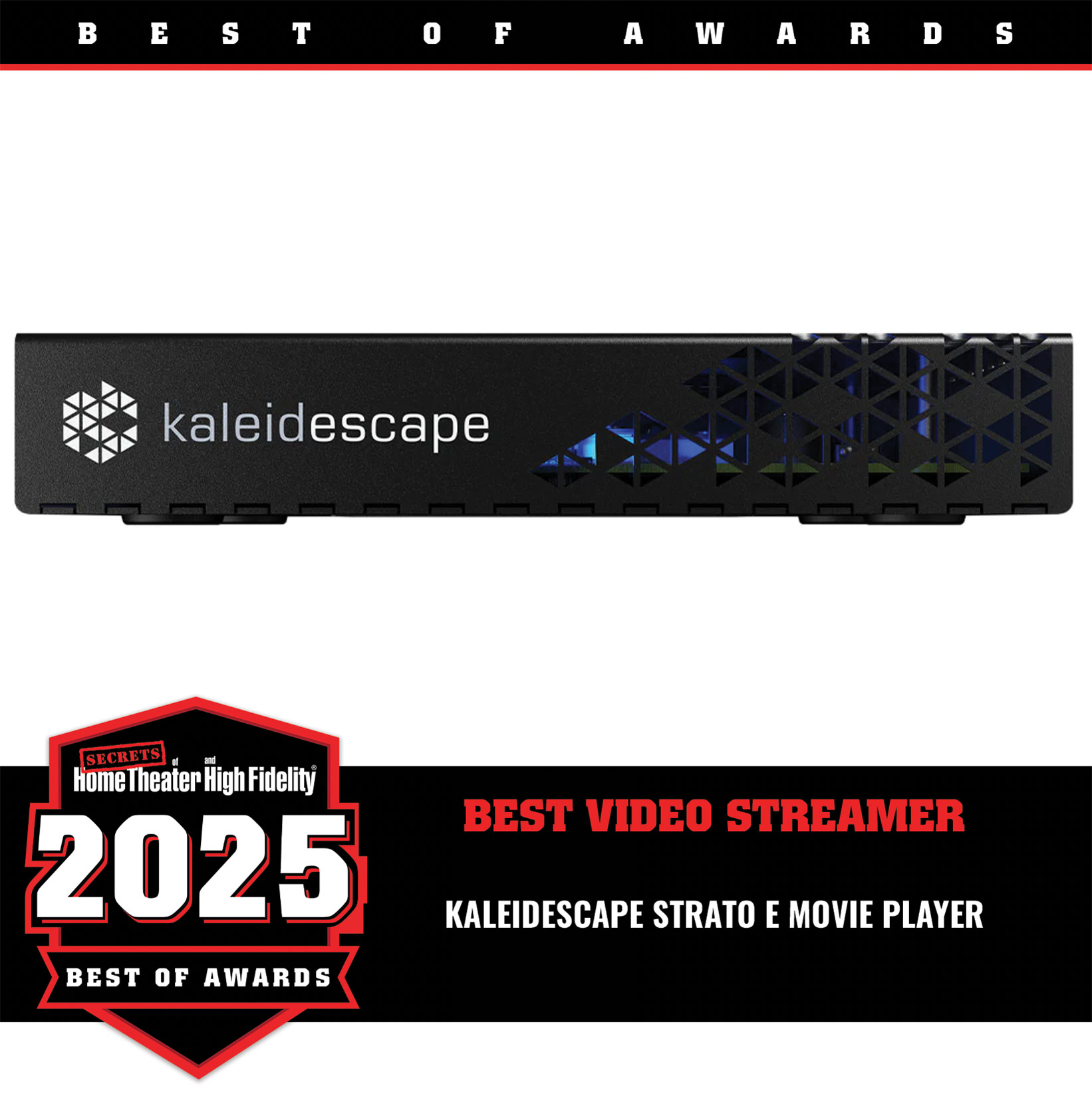 Kaleidescape Strato E Movie Player Best of Year Award
