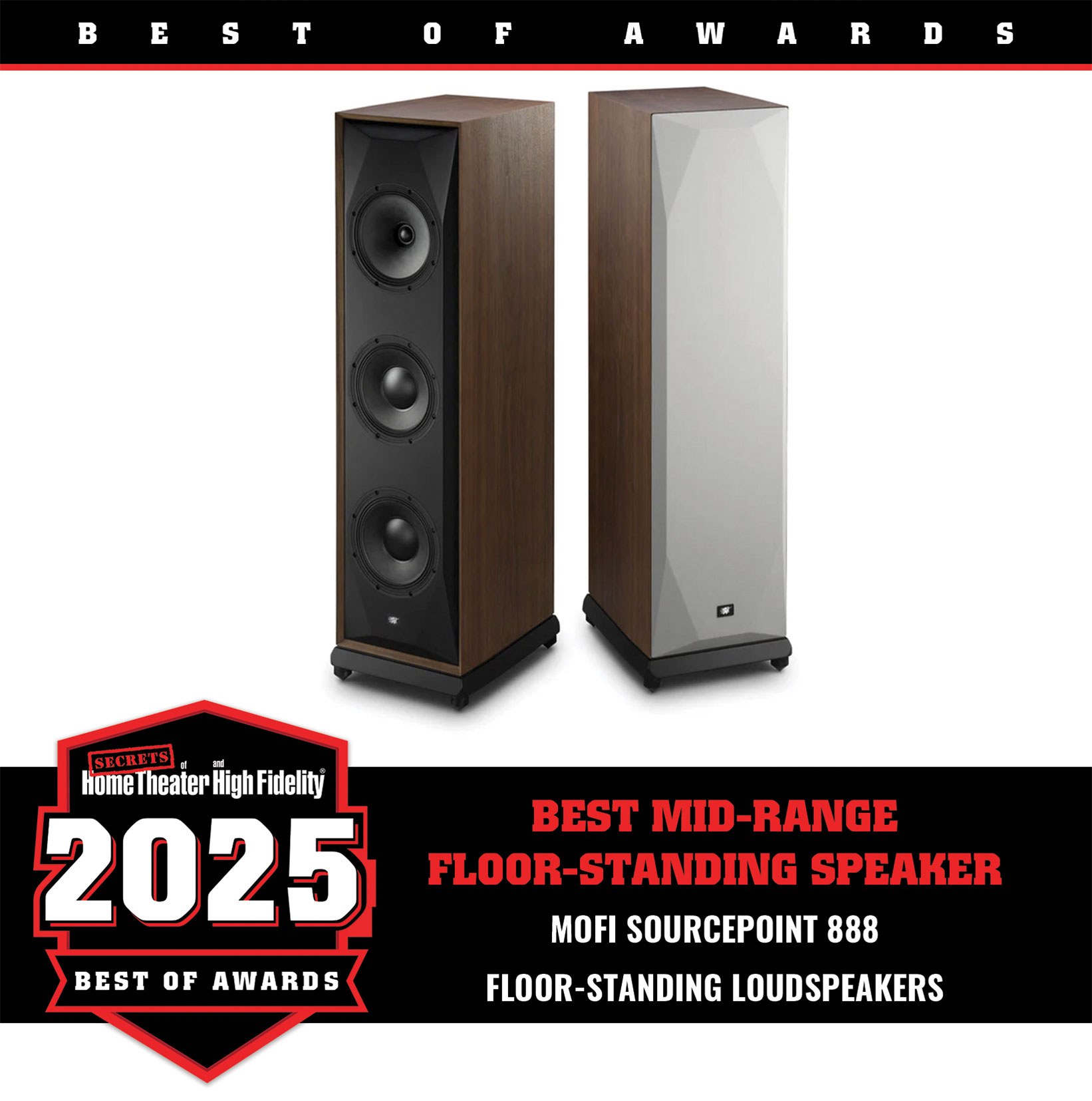 MoFi SourcePoint 888 Floor-standing Loudspeakers Best of Year Award