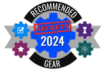 SECRETS Recommended Gear 2024 logo