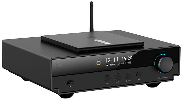 Shanling CT90 CD Transport Front Angle View