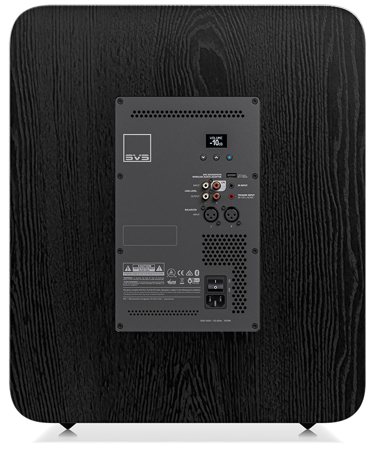 SVS PB-3000 R|Evolution – Ported Cabinet Subwoofer Back View