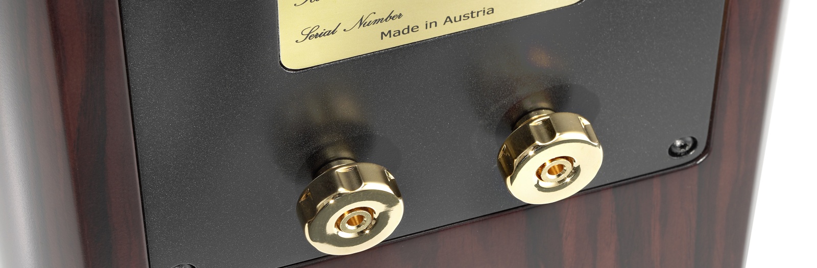 Vienna Acoustics Haydn SE Signature Bookshelf Speaker Premium Rosewood Color Finish Binding Posts Vienna Acoustics Haydn SE Signature Bookshelf Speaker Premium Rosewood Color Finish Binding Posts