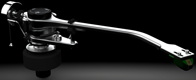 VPI S-Tonearm Module Side Angle View