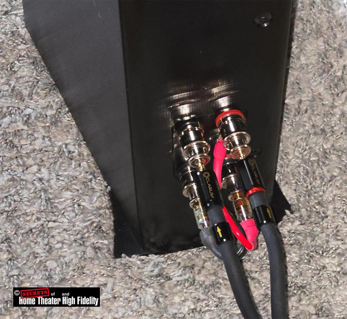 YG Acoustics Carmel 3 Floor-standing Rear Back Panel View YG Acoustics Carmel 3 Floor-standing Rear Back Panel View