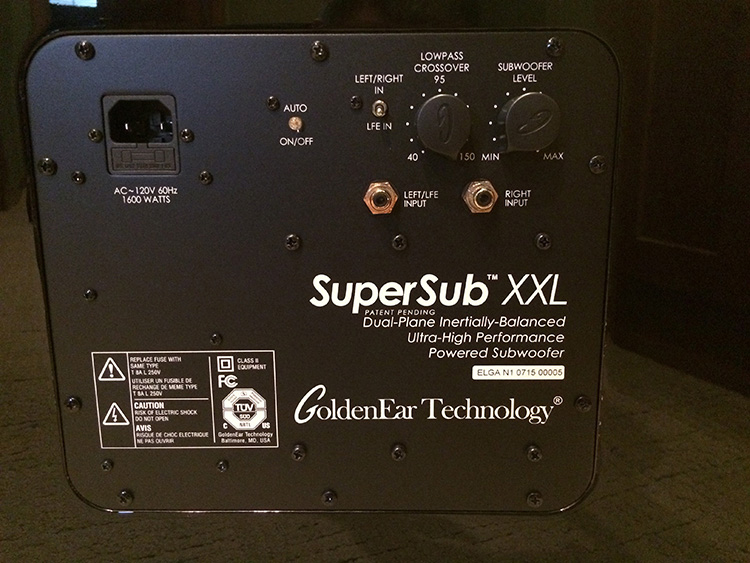 GoldenEar Technology SuperSub XXL Subwoofer Review