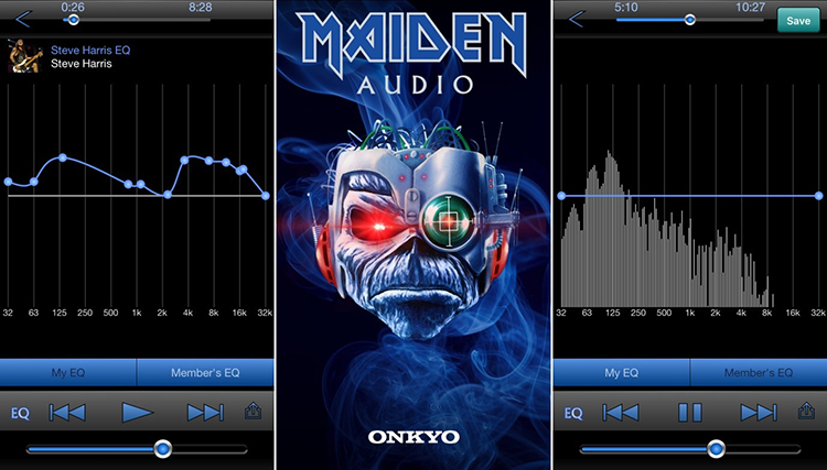 Onkyo & Iron Maiden Launch ED-PH0N3S