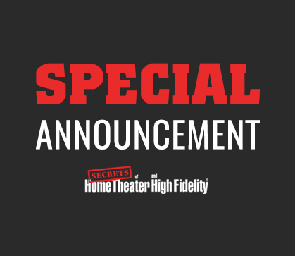 Home Theater Reviews Special Announcement