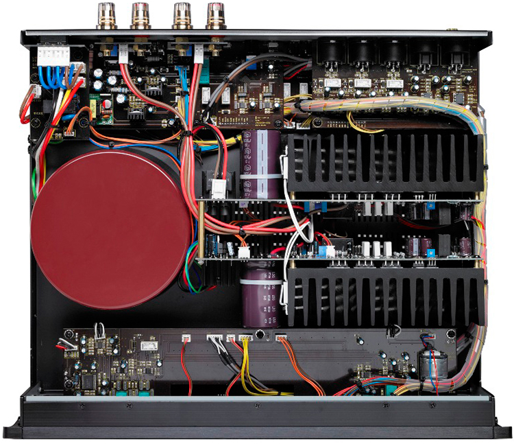Parasound Halo 2.1 Channel Integrated Amplifier - Inside Components
