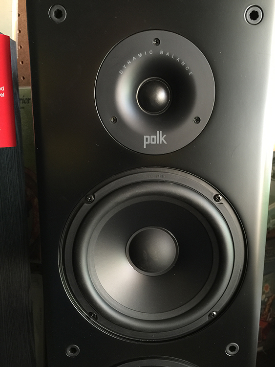Polk Audio T50 Speakers - Tweeter and Midrange