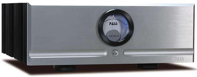 Pass Labs XA30.8 Class A Stereo Power Amplifier - Front View