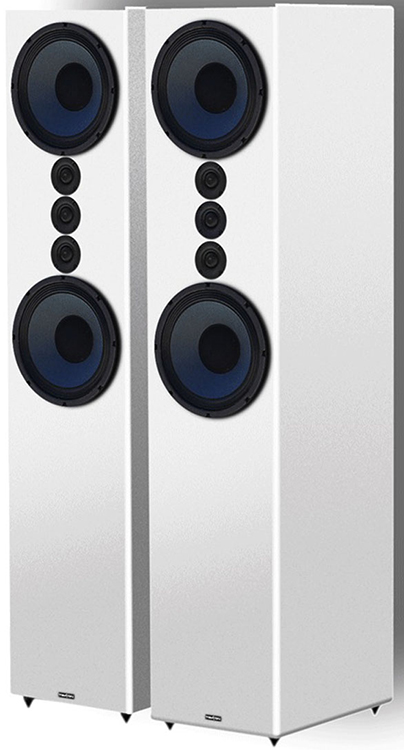 Tekton Design Pendragon Tower Speakers - White Pendragon Speakers