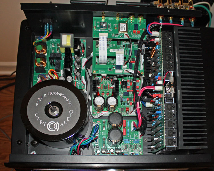 CARY AUDIO SI-300.2d INTEGRATED AMPLIFIER REVIEW - Rear pannel