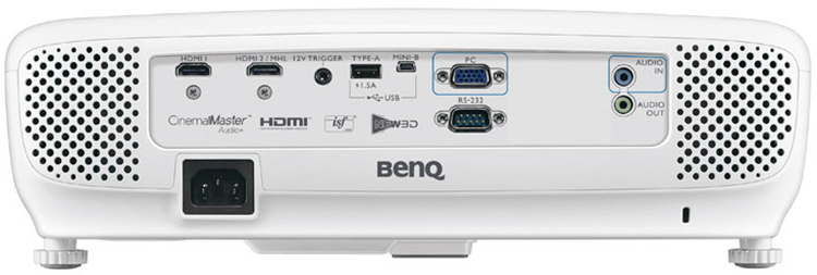 BenQ HT2150ST DLP Projector - Rear View
