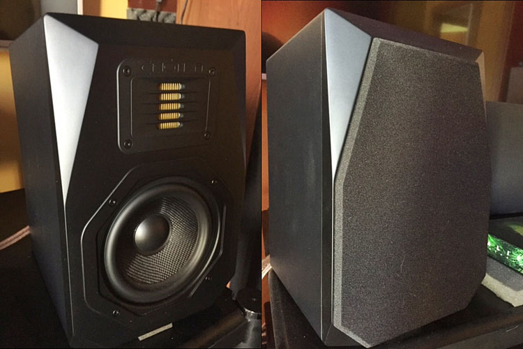 Emotiva TA-100 Amp and Airmotive B1 Speakers, B1 Front View