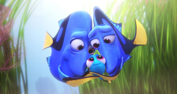 Finding Dory - Dory and Parents